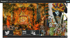 Desktop Screenshot of mayapur.tv